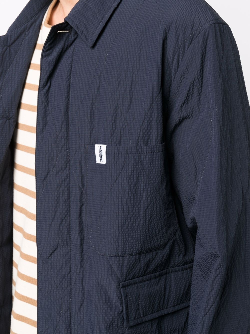 SEESUCKER CHORE quilted jacket - 5