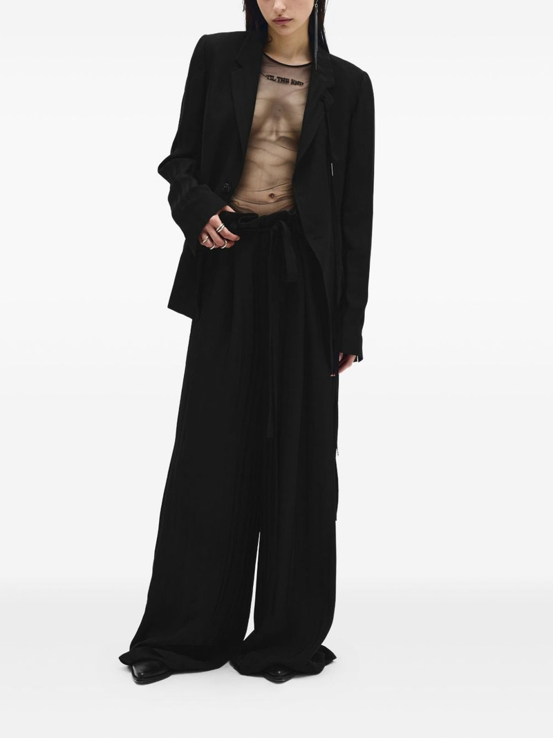 Ann Demeulemeester Till the End semi-sheer tank top outlook