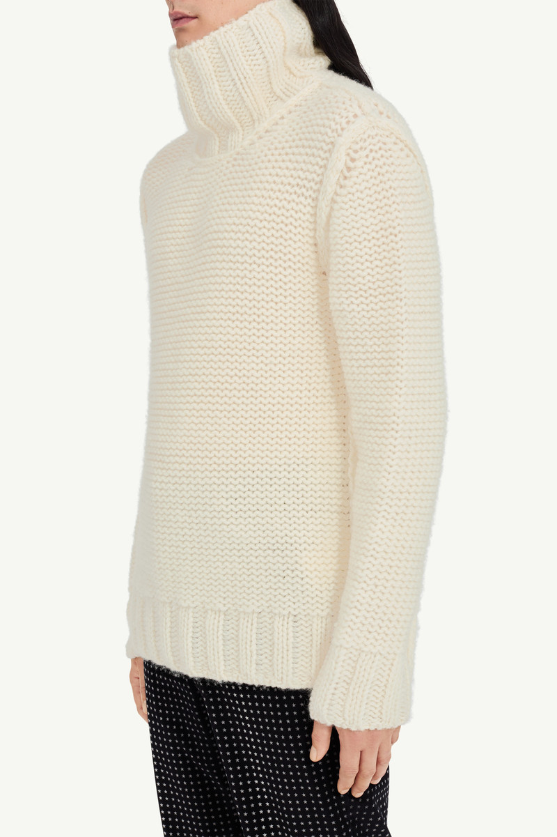 Chunky wool turtleneck jumper 4