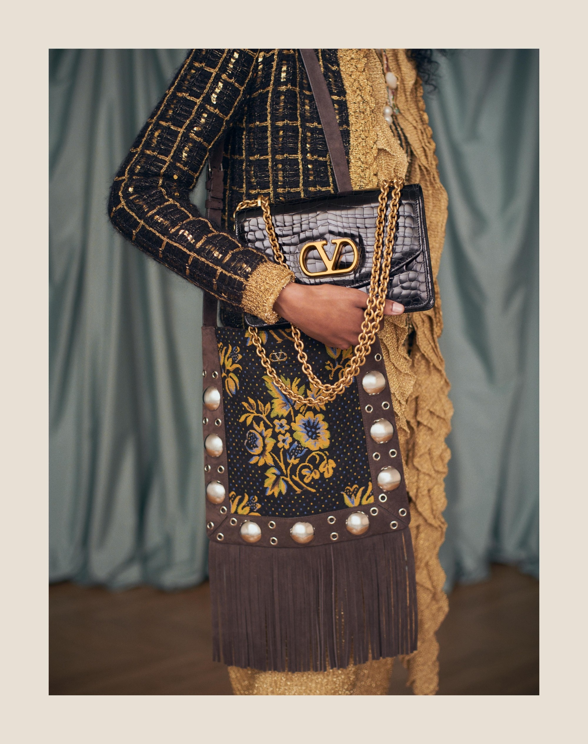 MOHAIR AND SEQUIN KNIT JACKET - 12