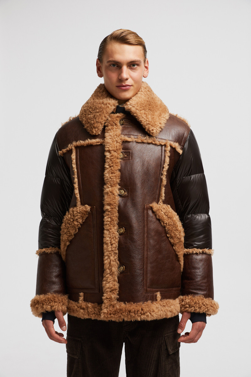 Elbrus Shearling Short Down Jacket 3