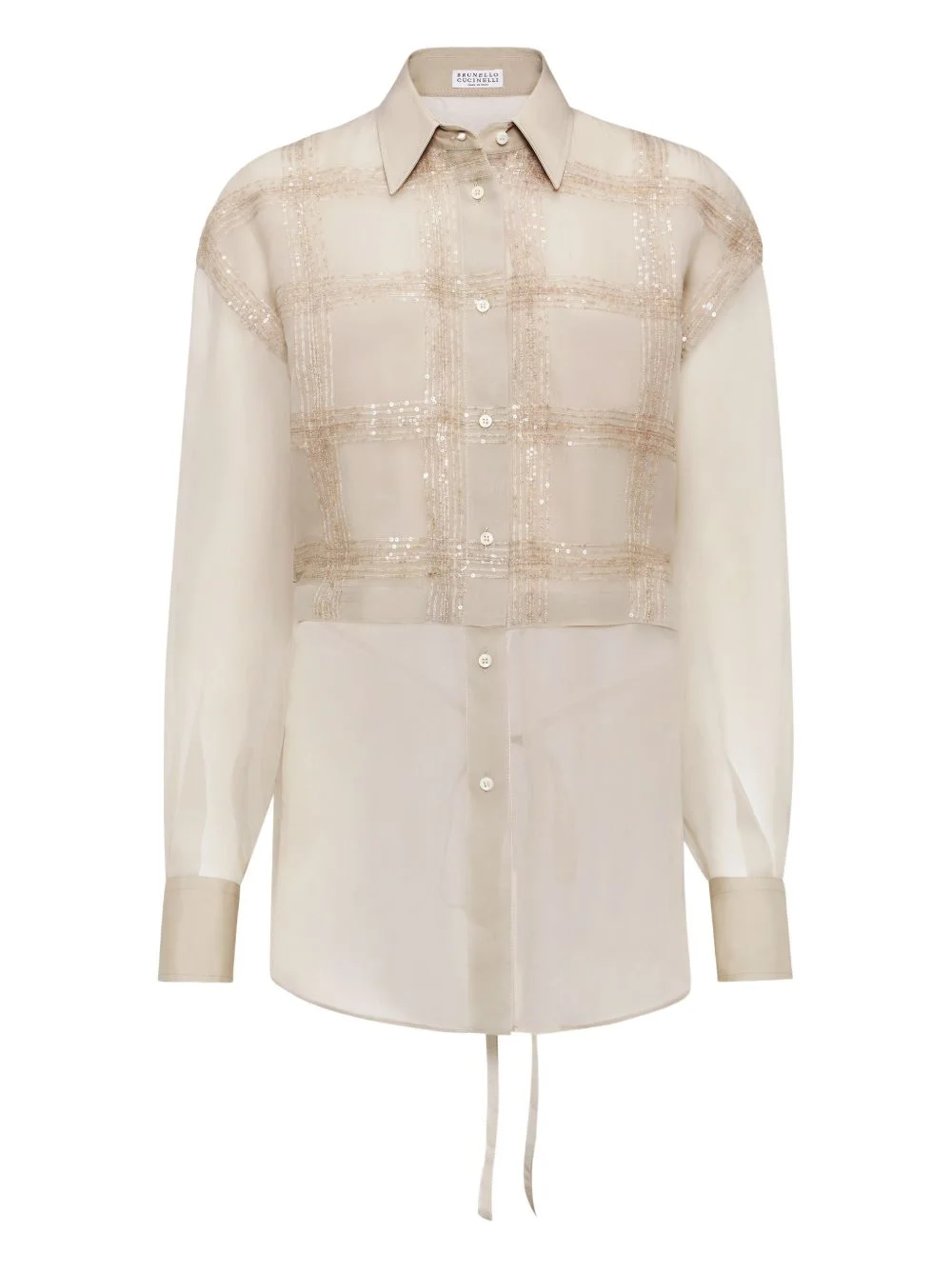 dazzling embroidered shirt - 1