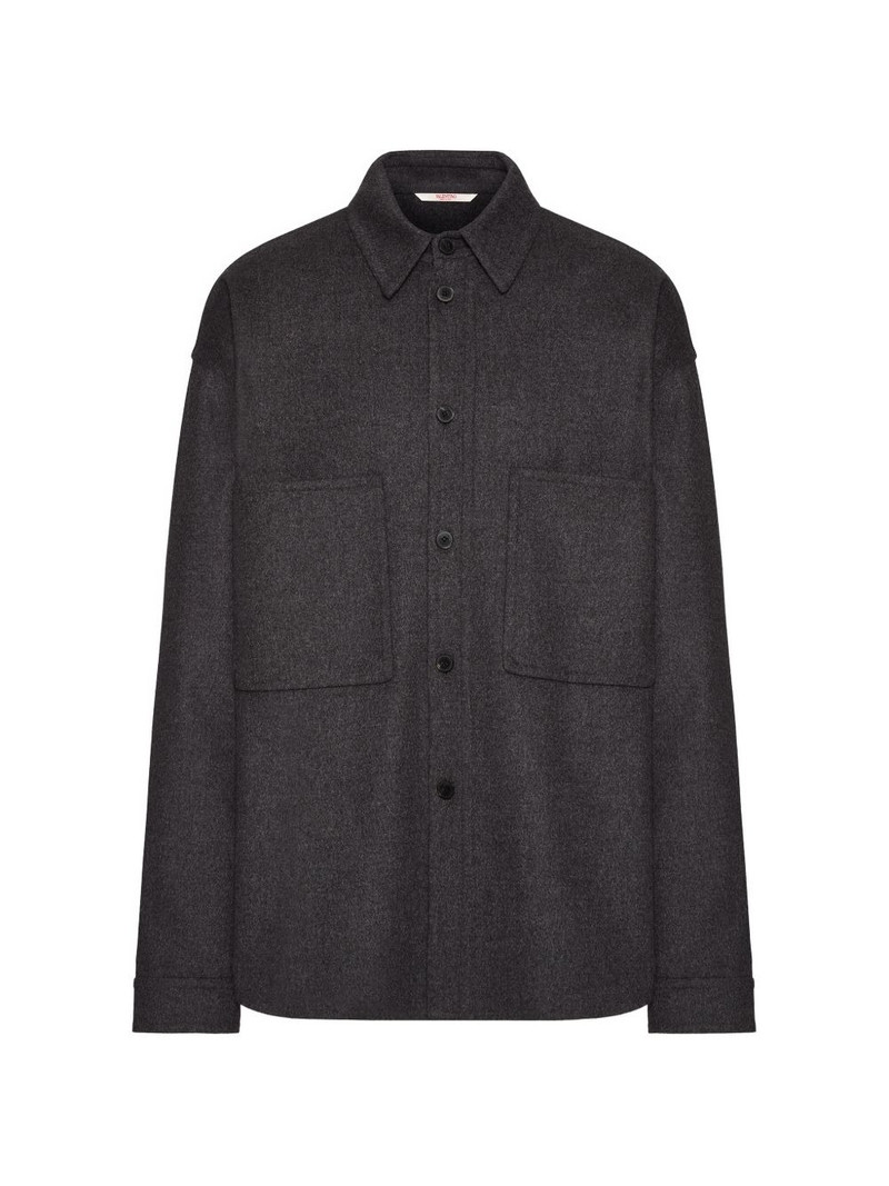 felted patch pocket shirt jacket 1