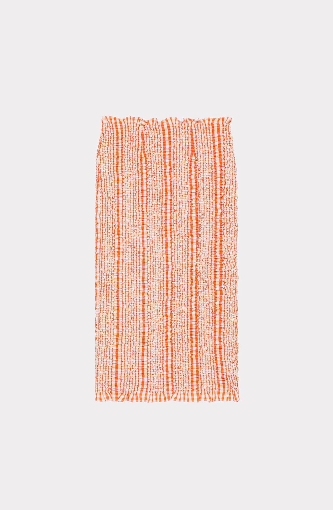 Smocked midi skirt - 6