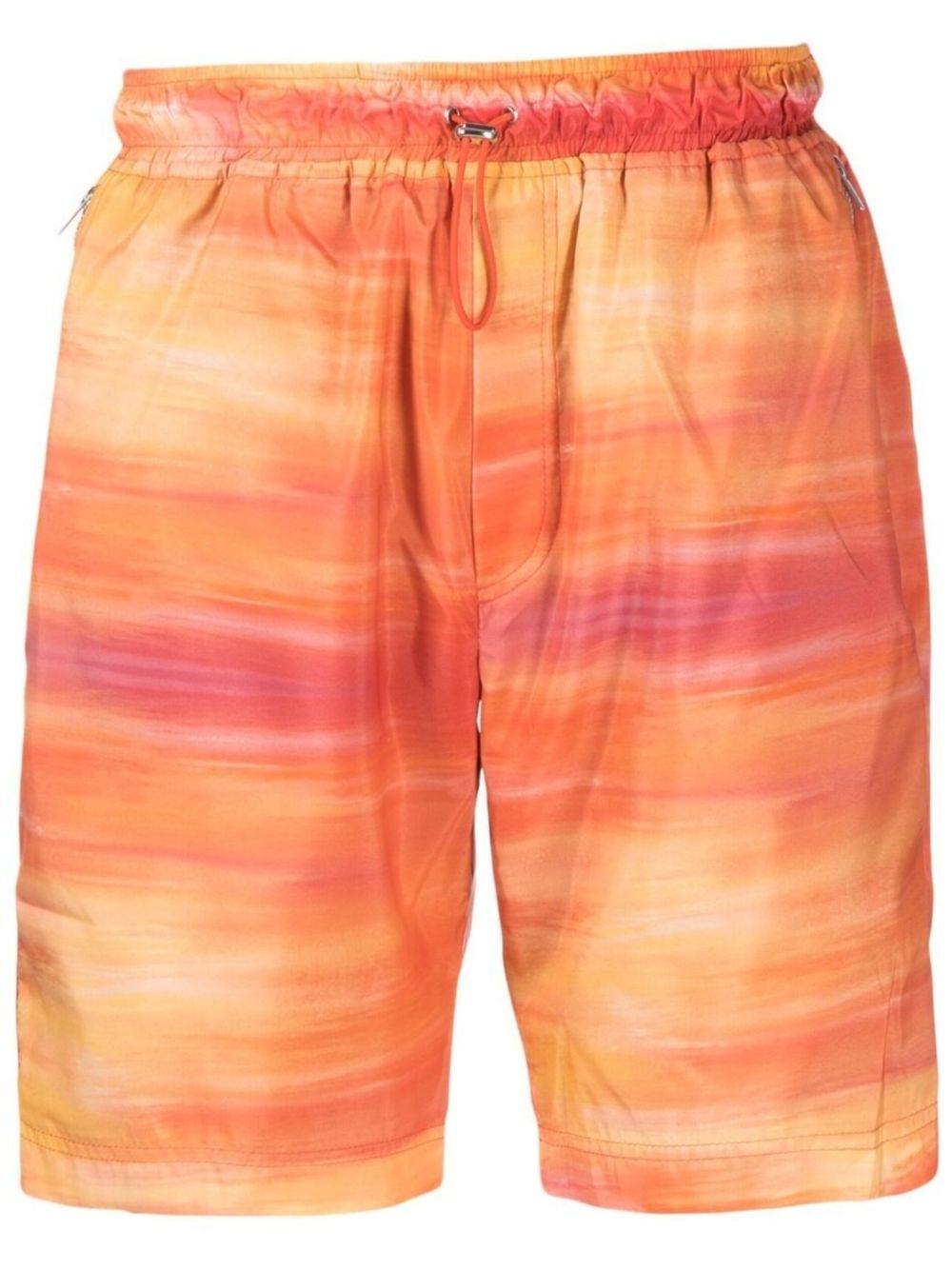tie-dye shorts - 1