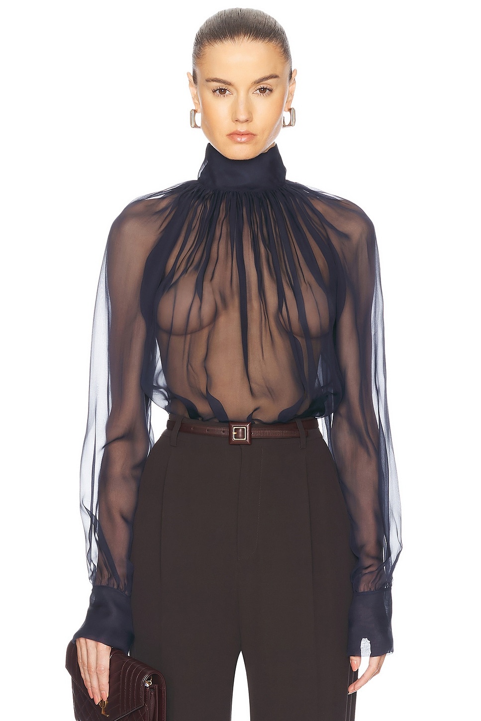 Long Sleeve Blouse - 1