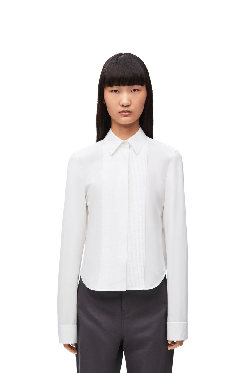 Pleated shirt in cotton 3