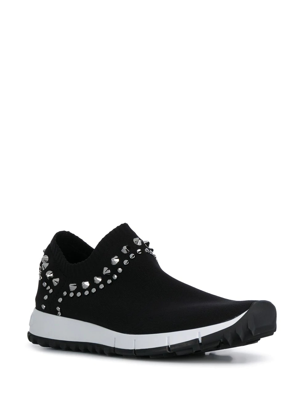 Verona crystal-embellished sneakers - 2