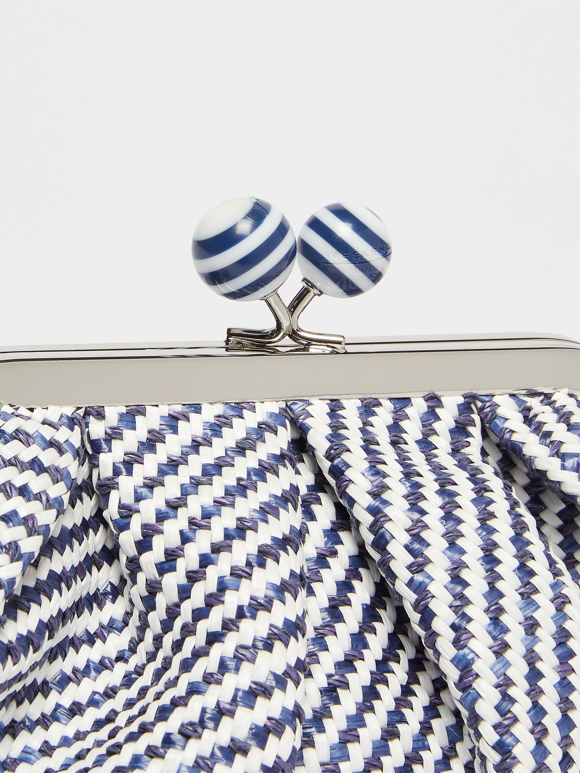 QUINCY Small Pasticcino Bag in raffia - 5