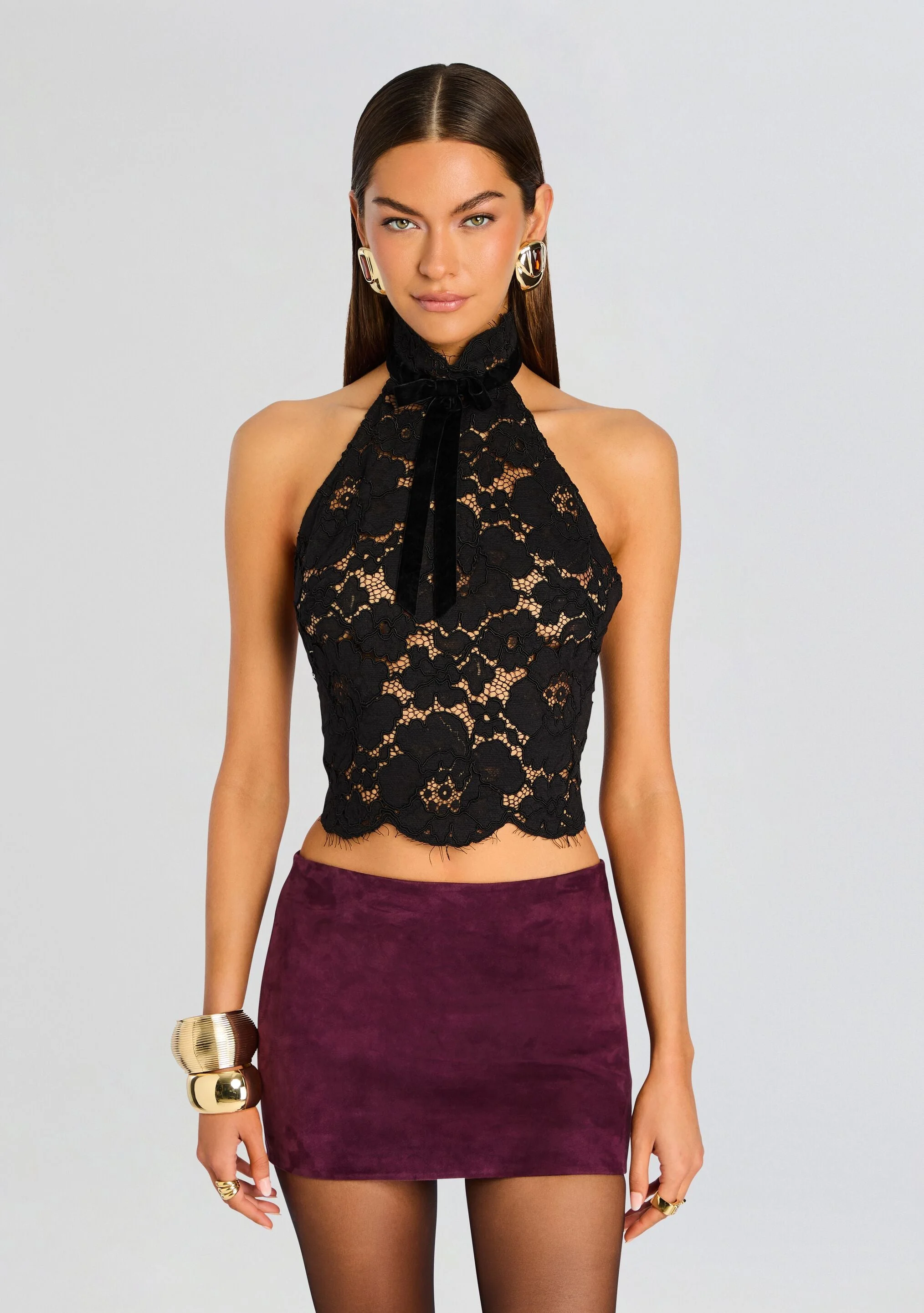 RAVENNA LACE TOP - 1