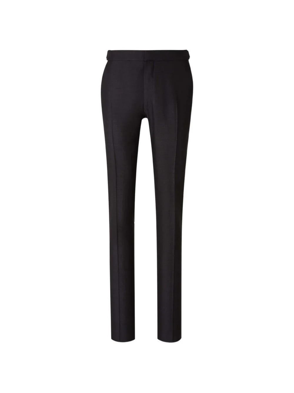 tailored silk trousers - 1