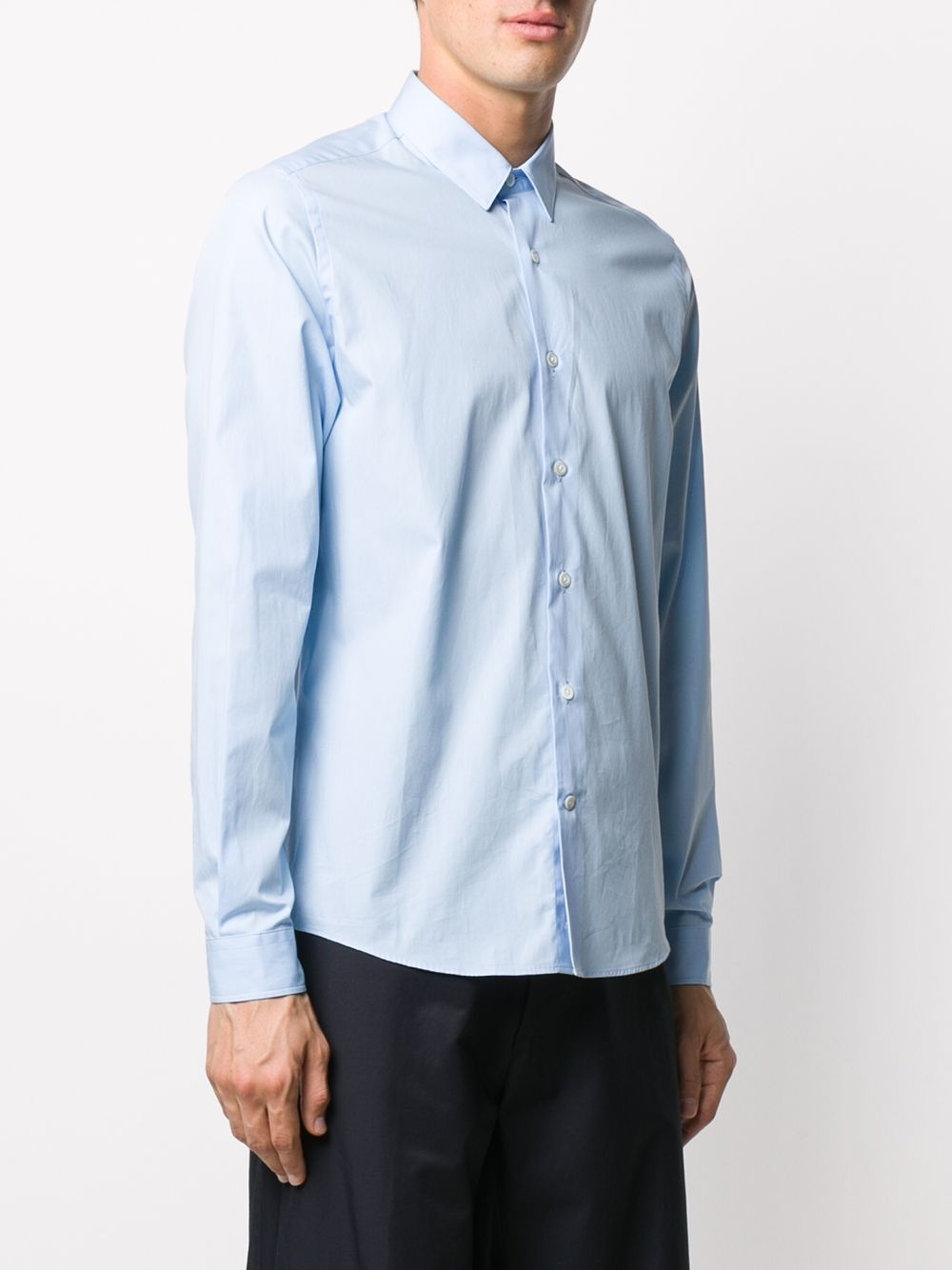 classic-collar shirt - 3