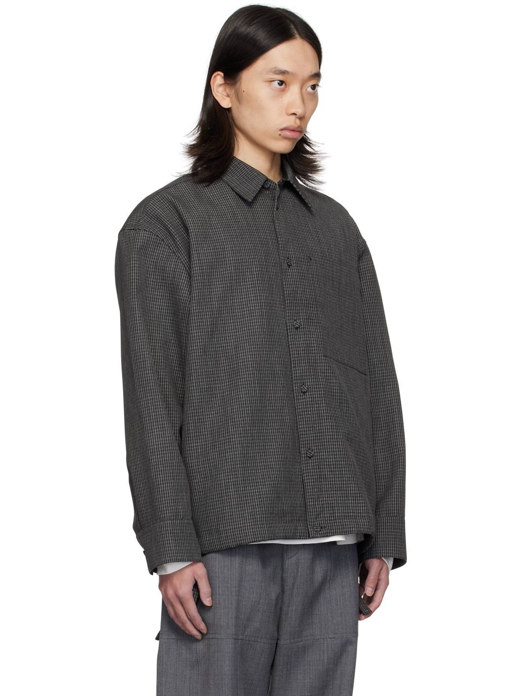 Gray Check Jacket - 2
