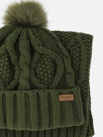Barbour "RIDLEY" BEANIE AND SCARF SET outlook