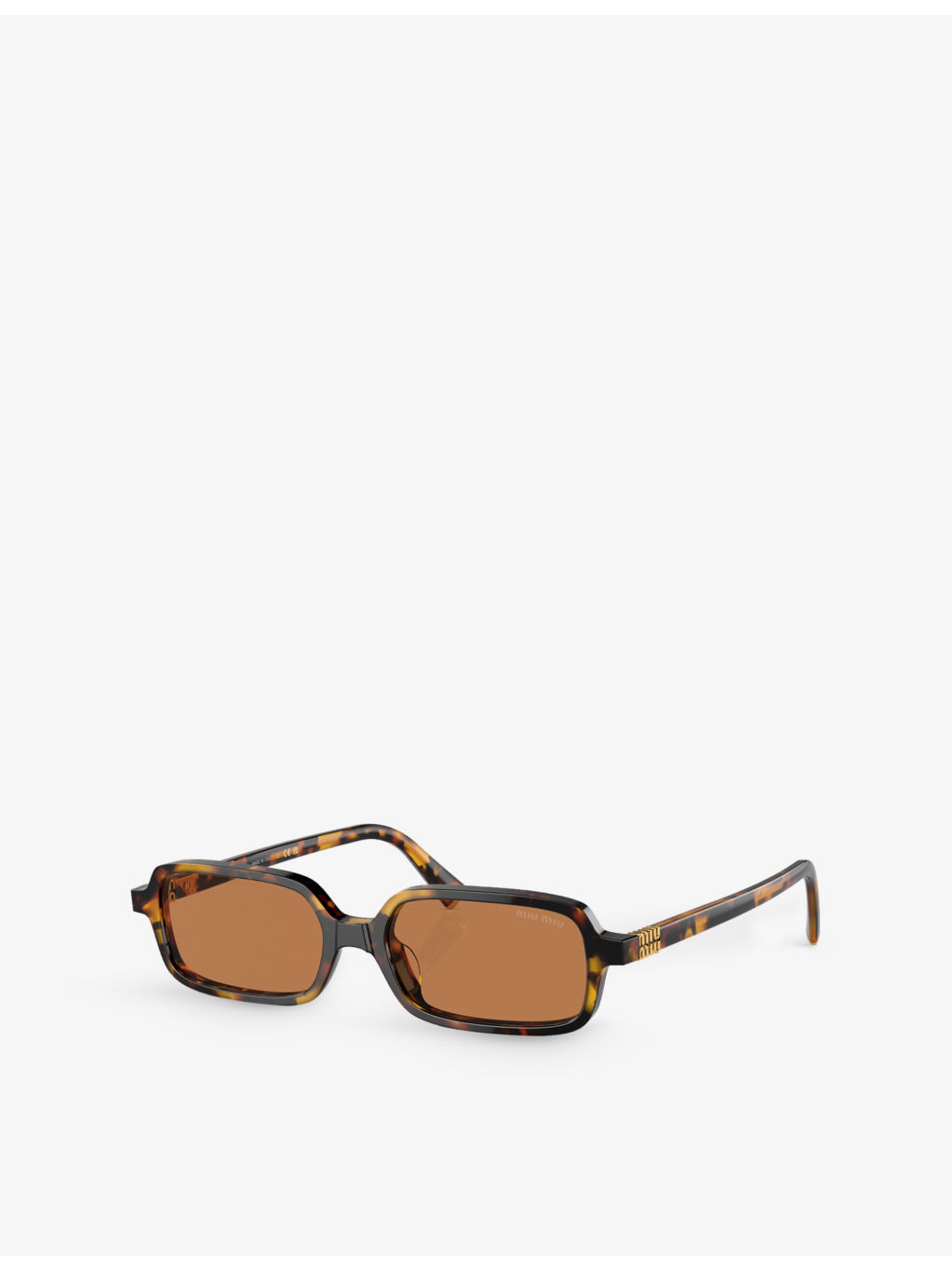 MU 11ZS rectangle-frame acetate sunglasses - 2
