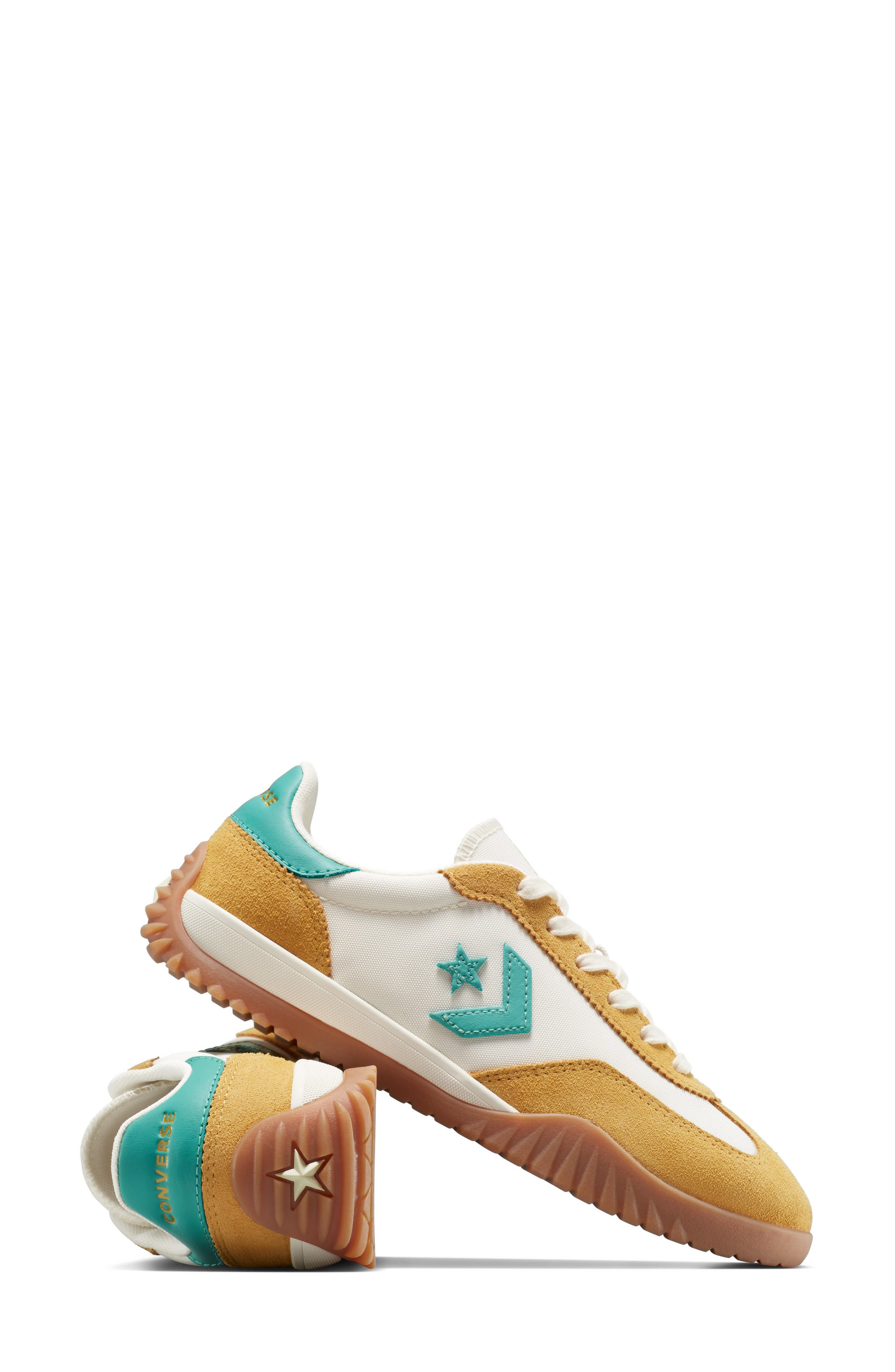 Converse Gender Inclusive Run Star Trainer Ox Sneaker in Sunny Angle/Egret at Nordstrom - 8