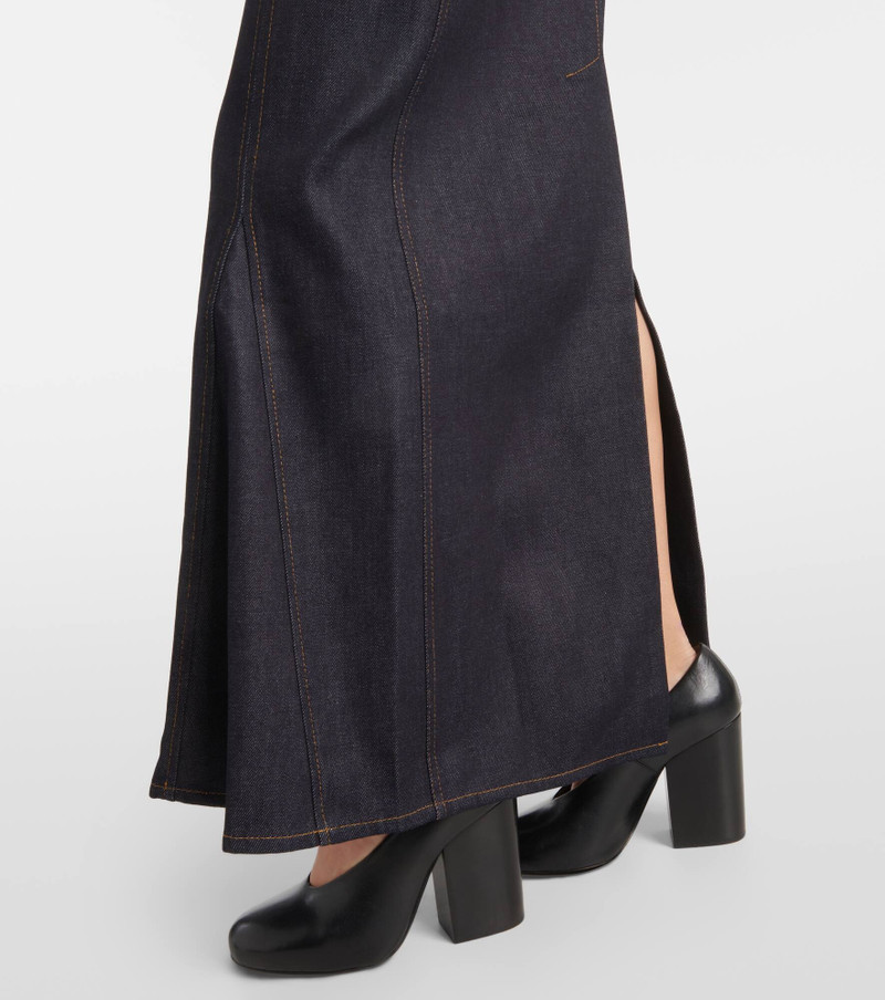 Alis denim maxi skirt 5