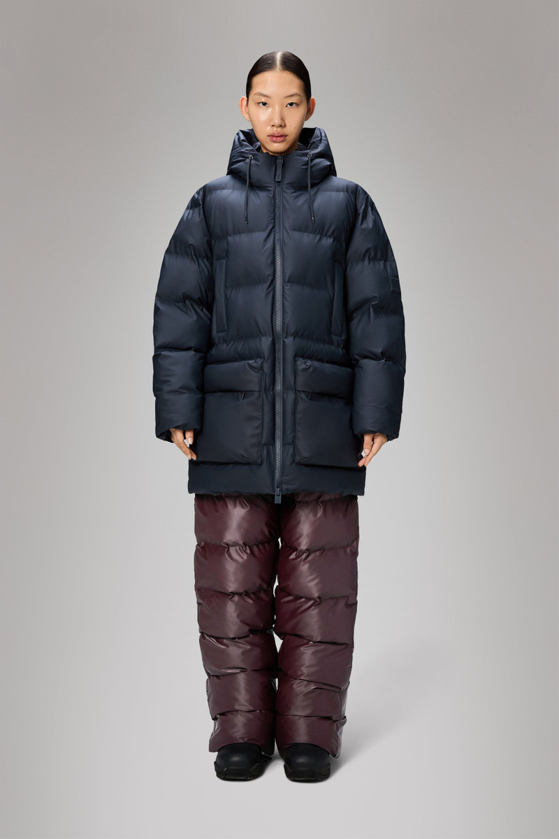 RAINS Alta Long Puffer Cargo Jacket outlook