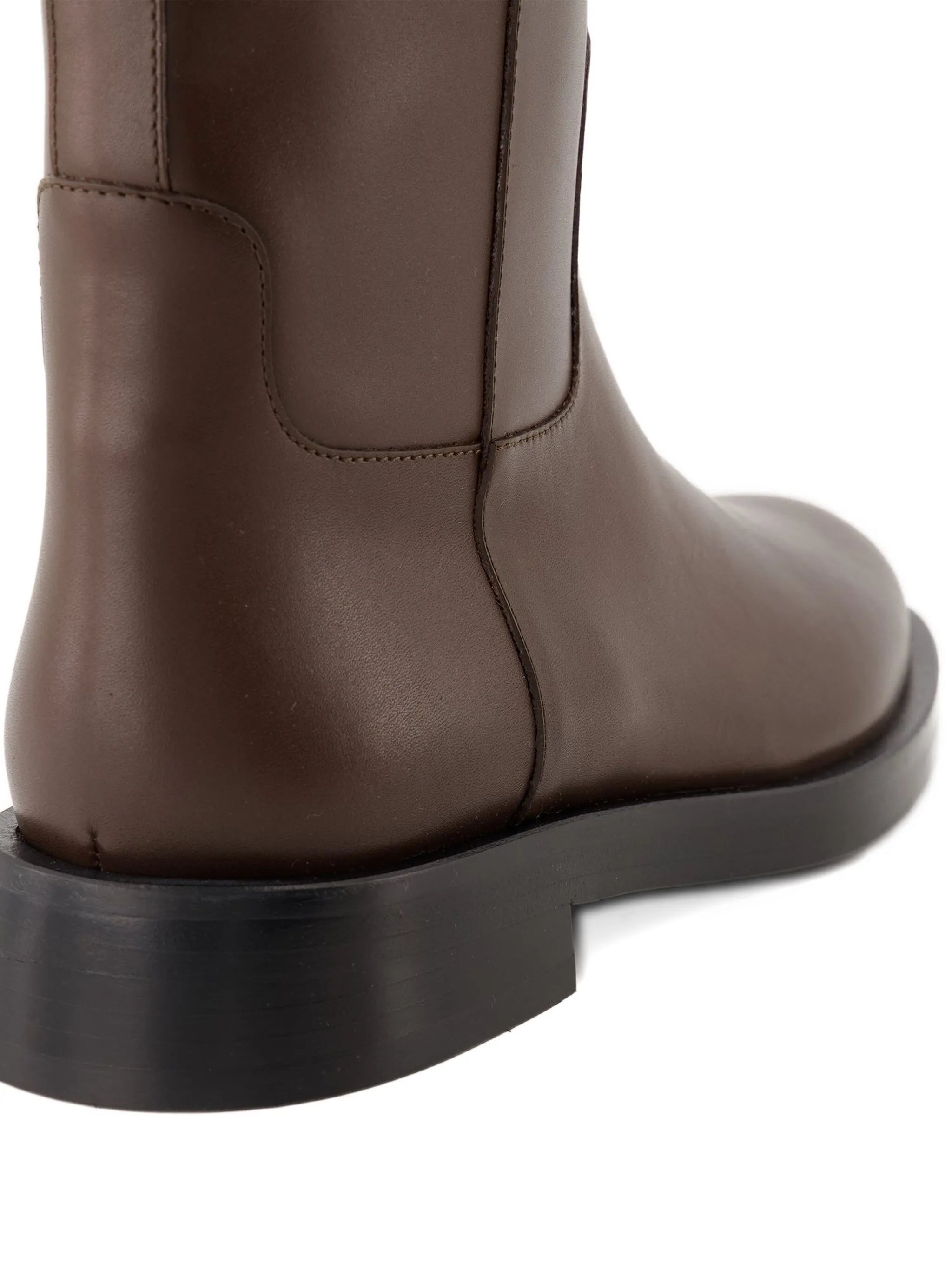 VLogo-buckle boots - 4