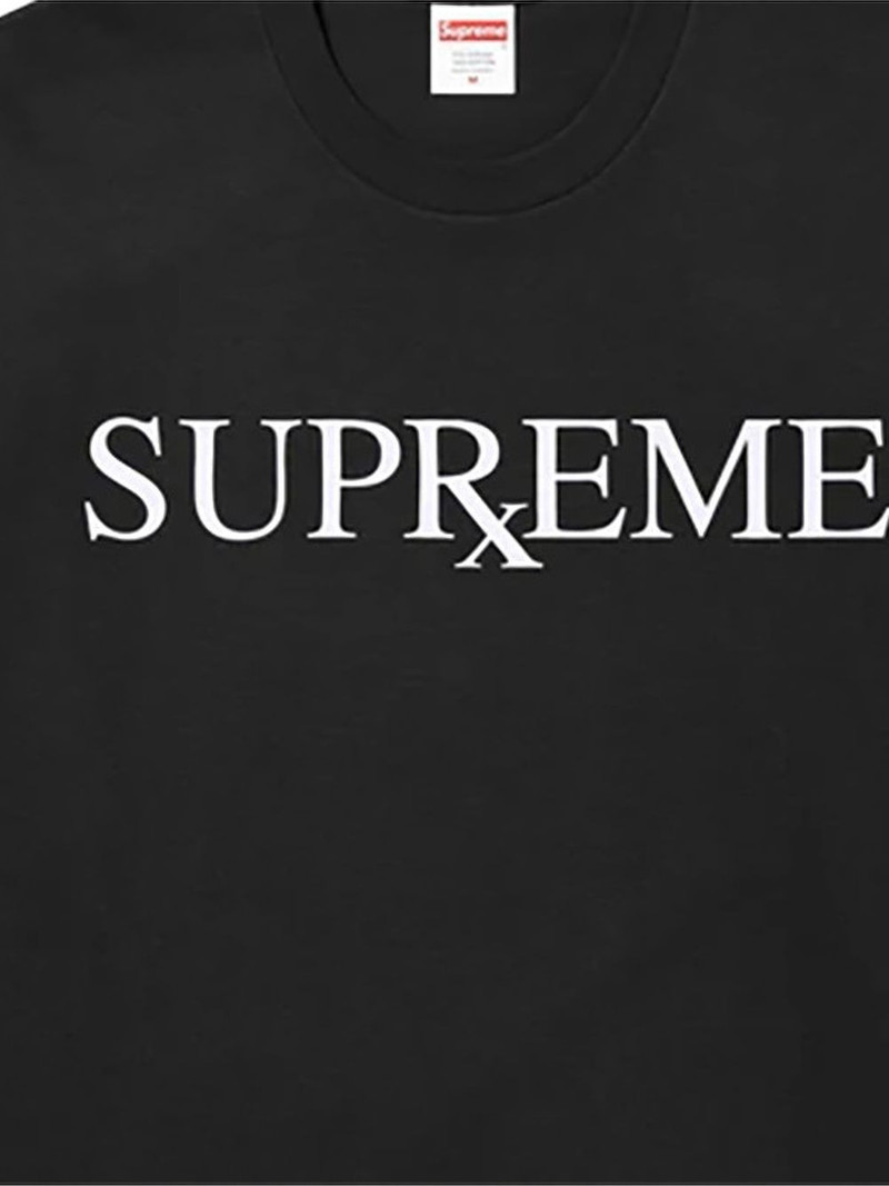 Supreme RX black T-shirt outlook