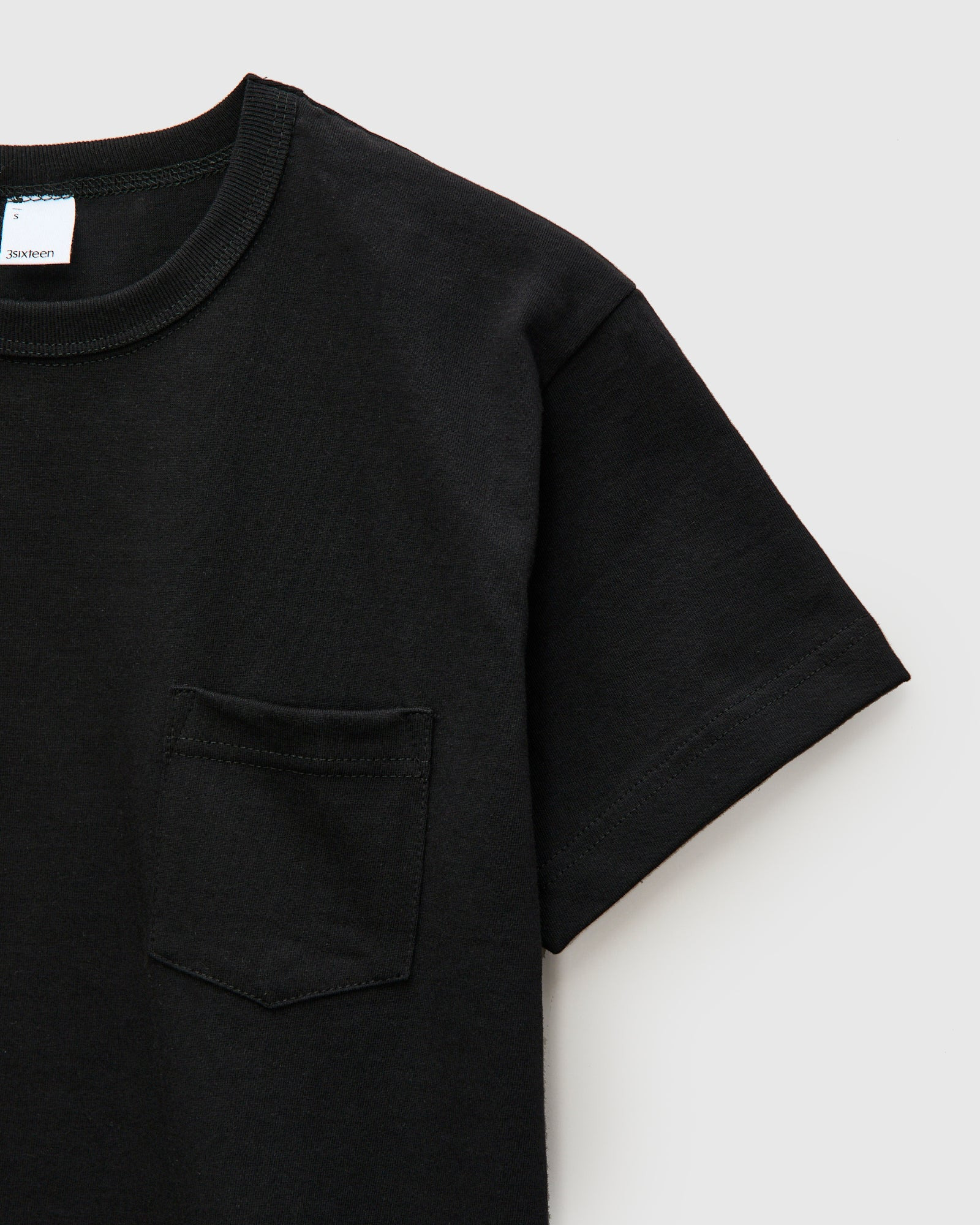 2-Pack Heavyweight Pocket T-Shirts in Black - 4