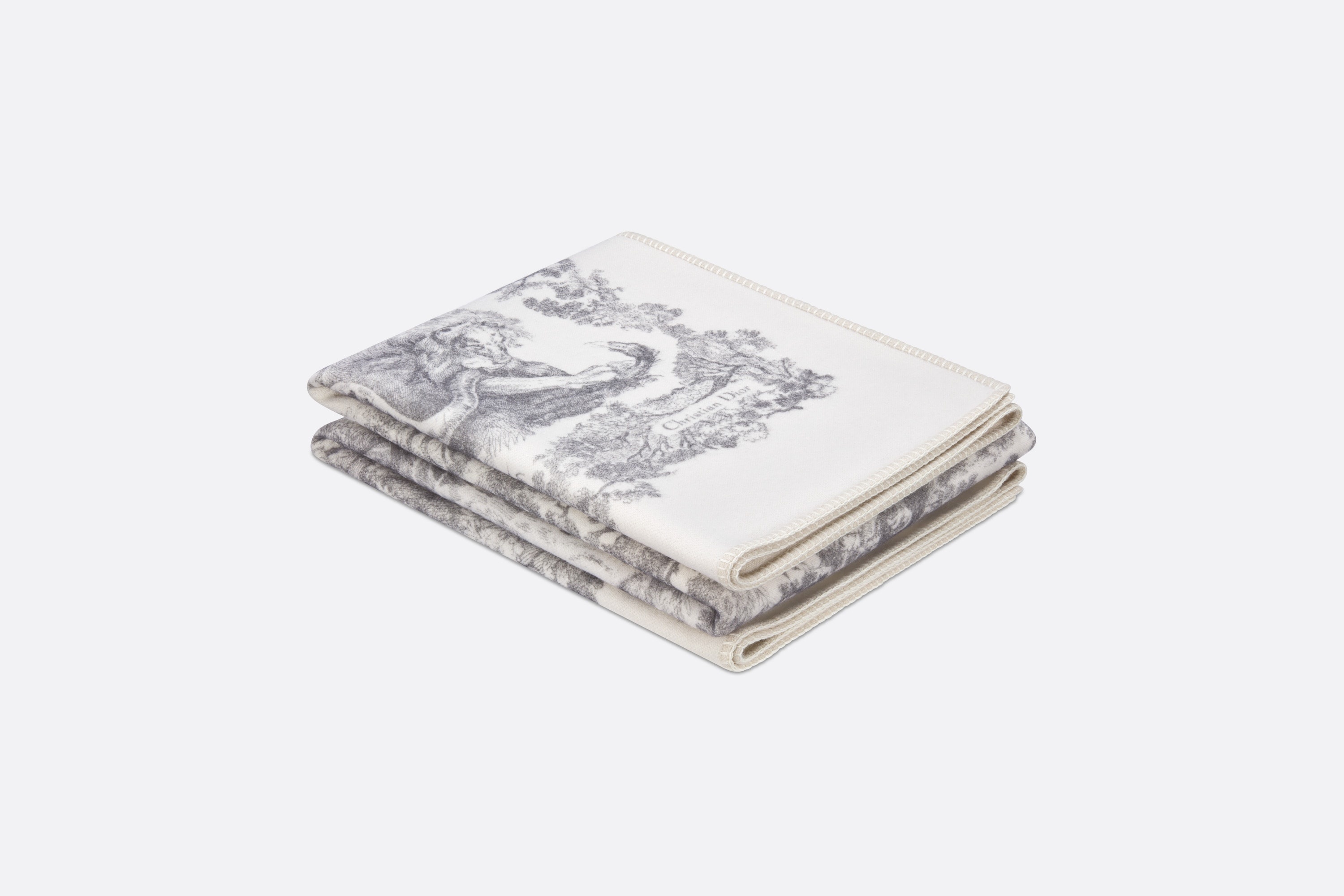Toile de Jouy Sauvage Blanket - 4