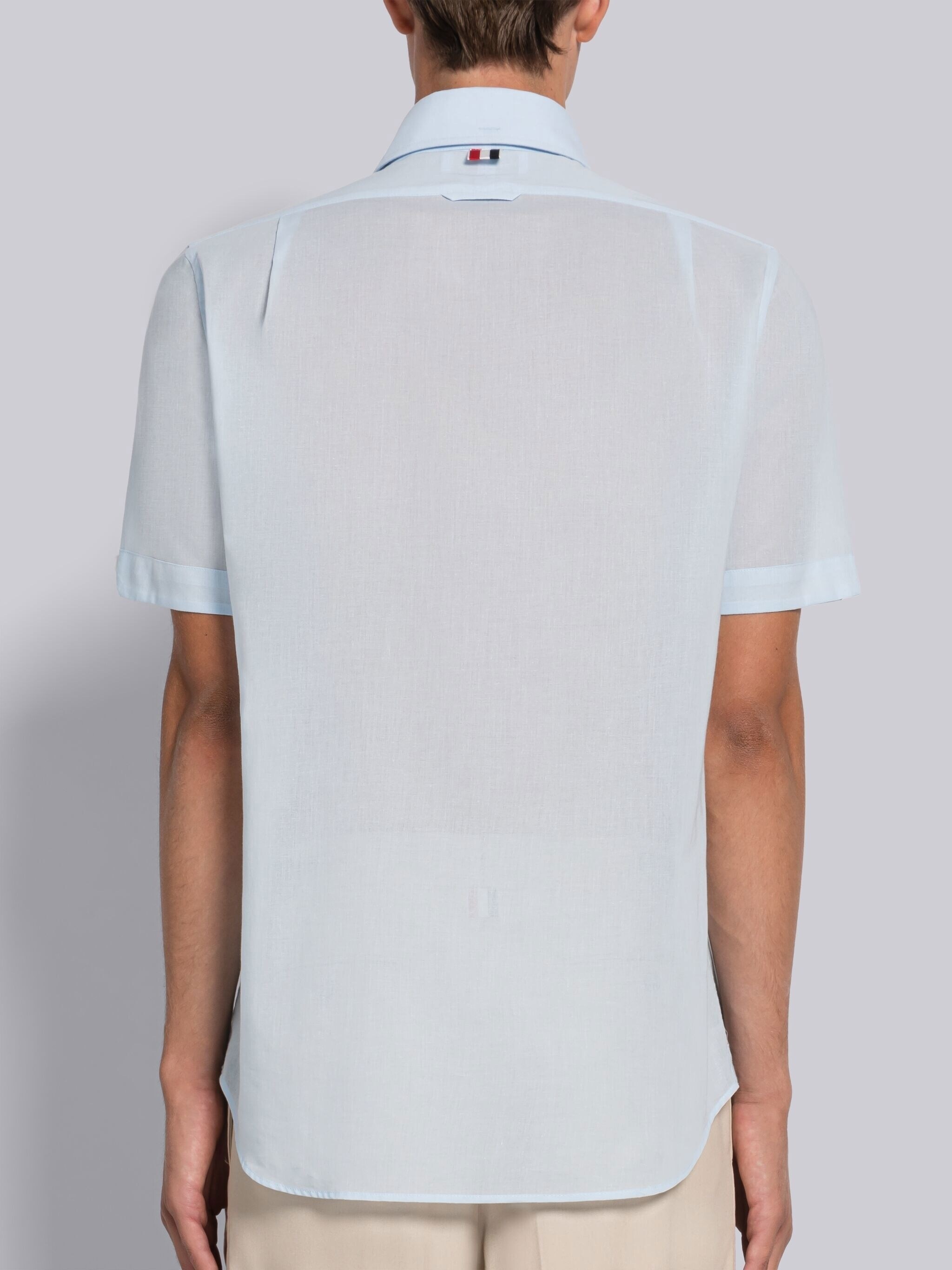 Cotton Voile Short Sleeve Shirt - 4
