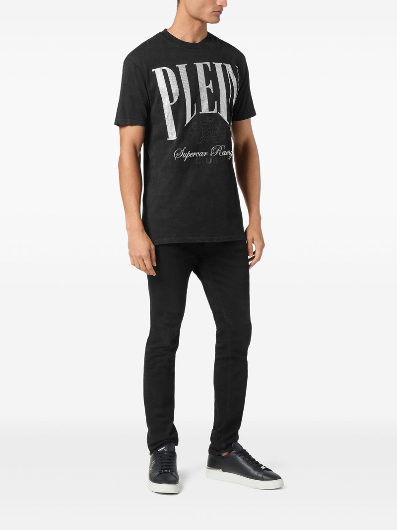 PHILIPP PLEIN Strass Cars Racing T-shirt outlook