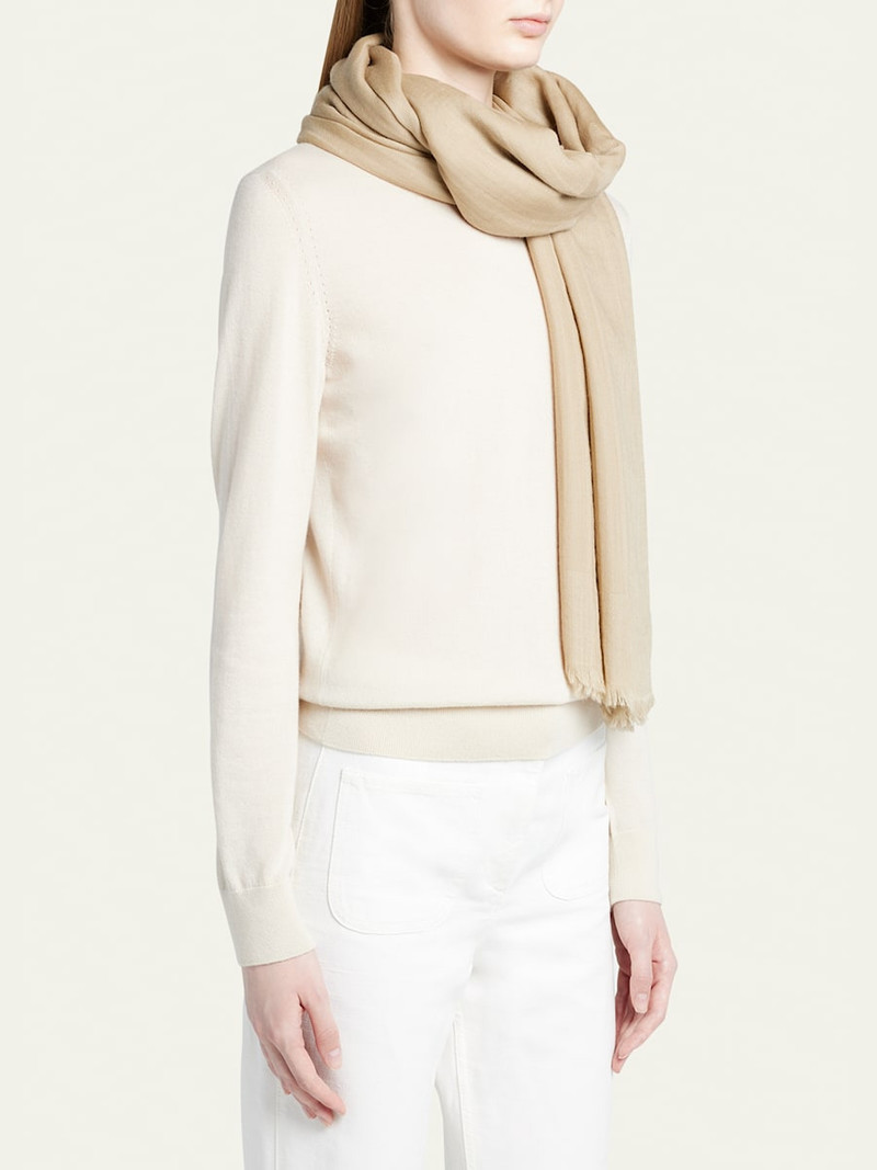 Loro Piana Jacquard Cashmere Maxi Stole outlook