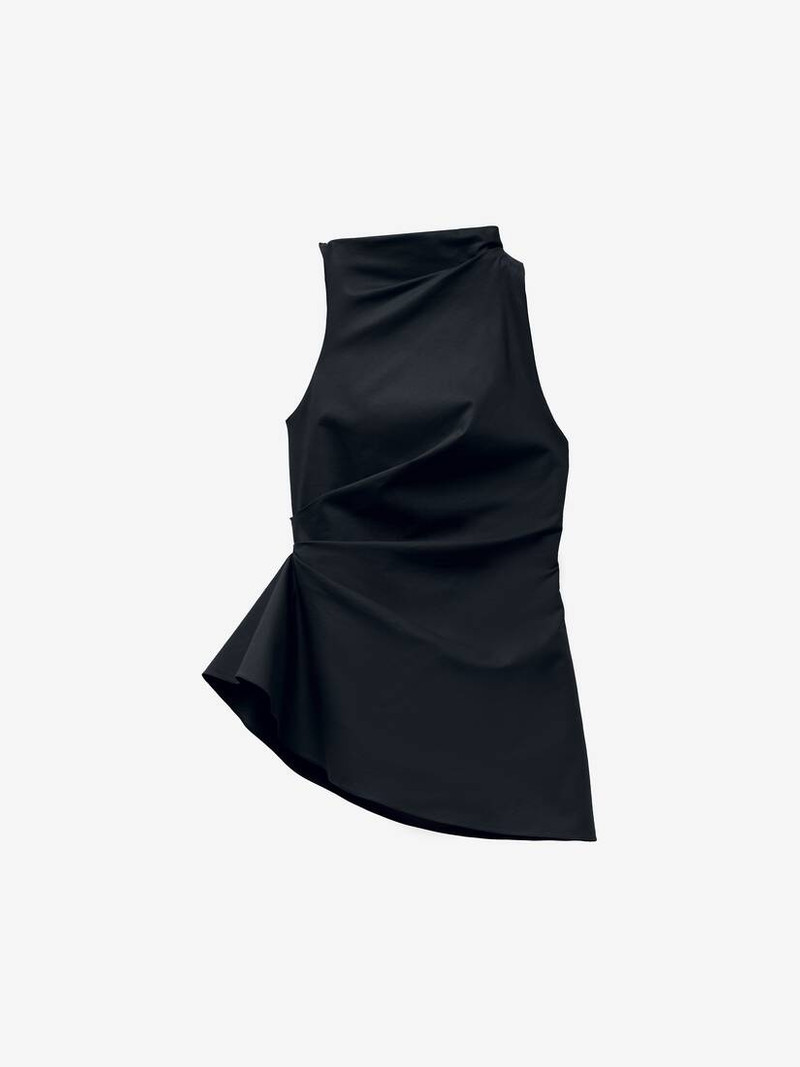 Asymmetric Gathered Top - 1