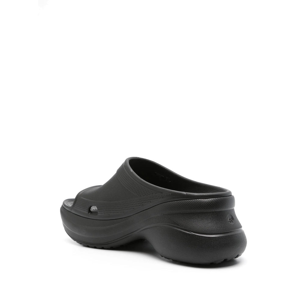 Balenciaga Black Flip-Flops & Slides Women - 3