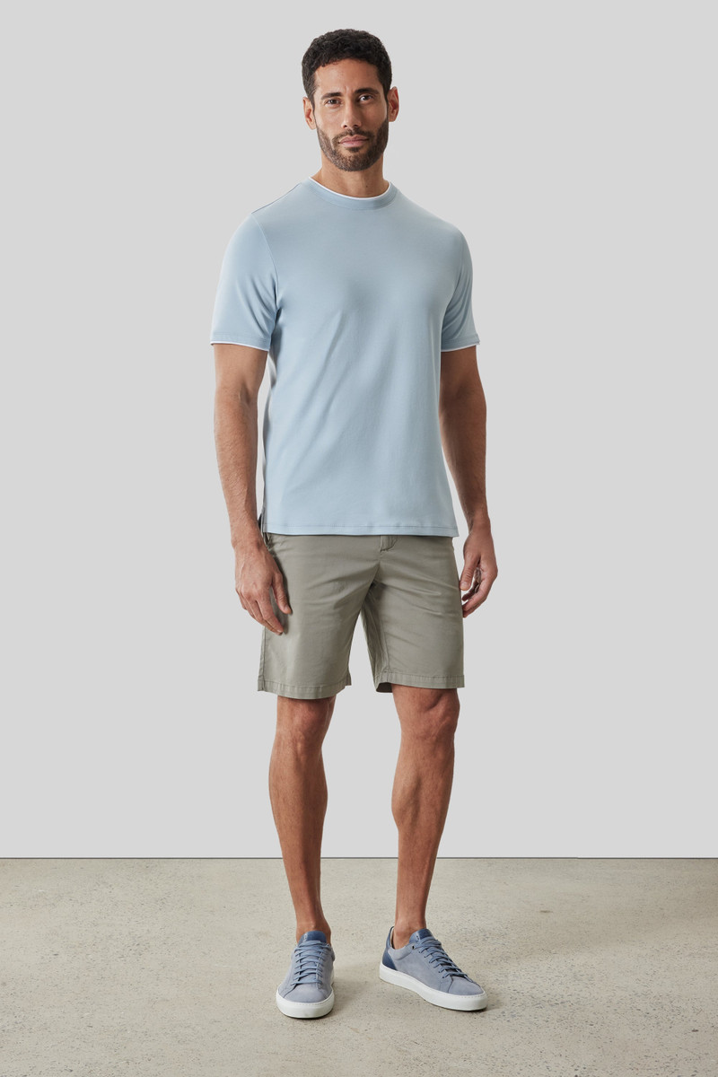 ROBERT BARAKETT The Barakett Tee with Collar Insert outlook