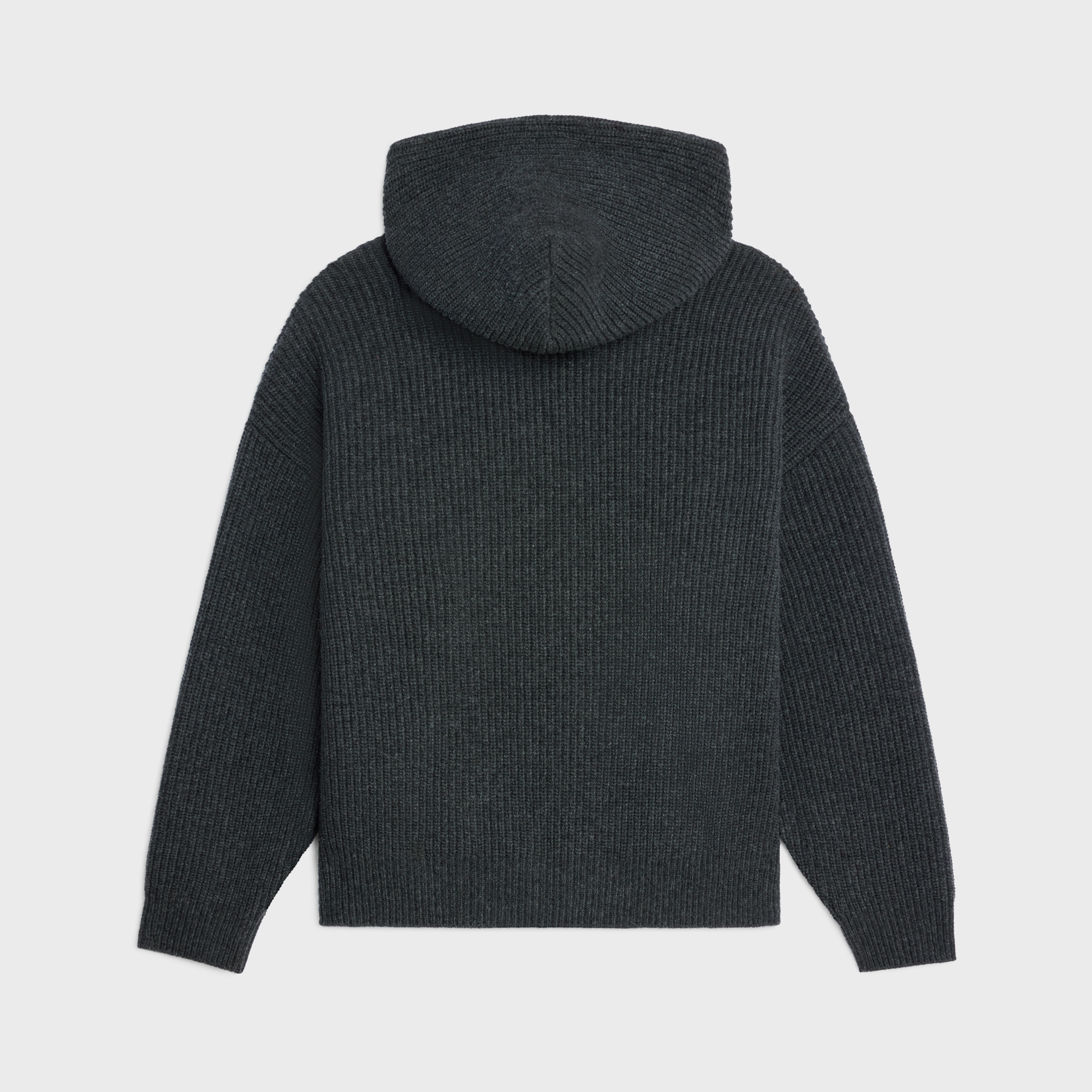 CELINE celine sweater in ribbed wool | REVERSIBLE