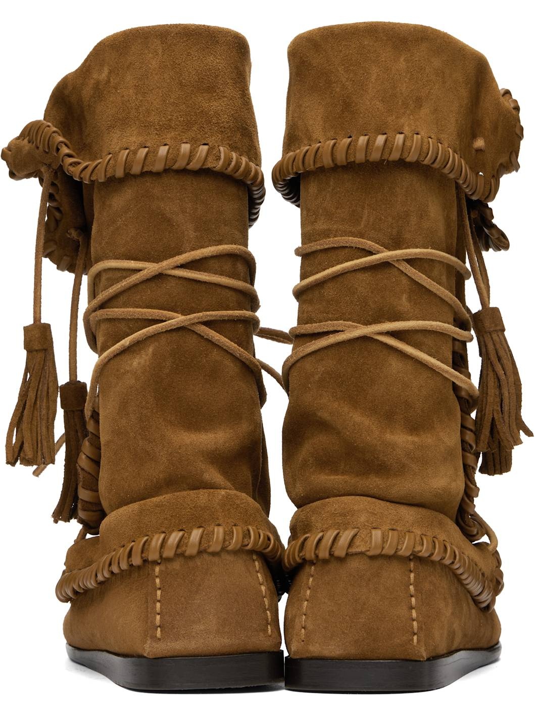 Brown Winki Boots - 2