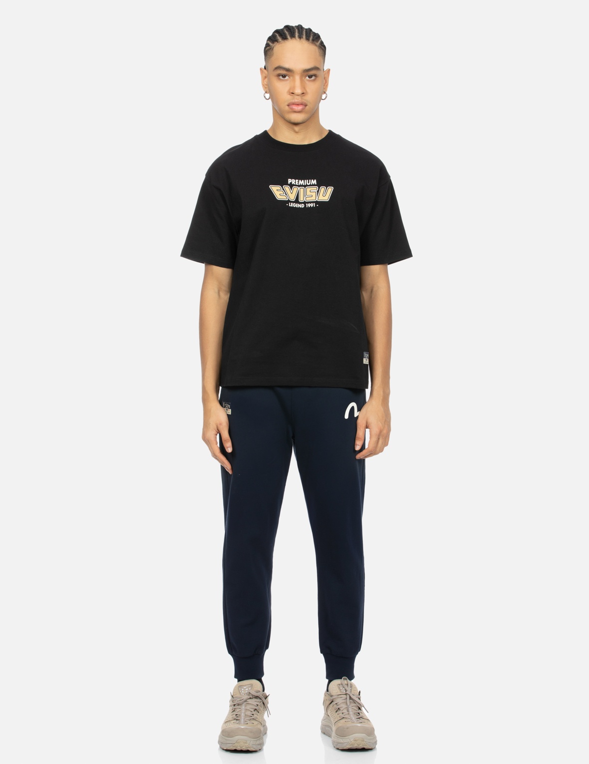 SEAGULL ALLOVER DAICOCK PRINT REGULAR FIT PRINT SWEATPANTS - 6