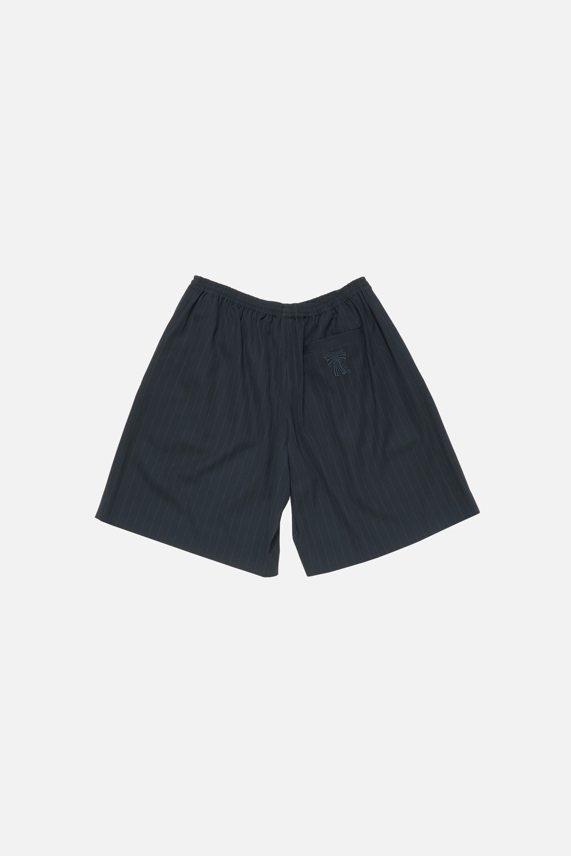 Striped shorts - Navy - 7