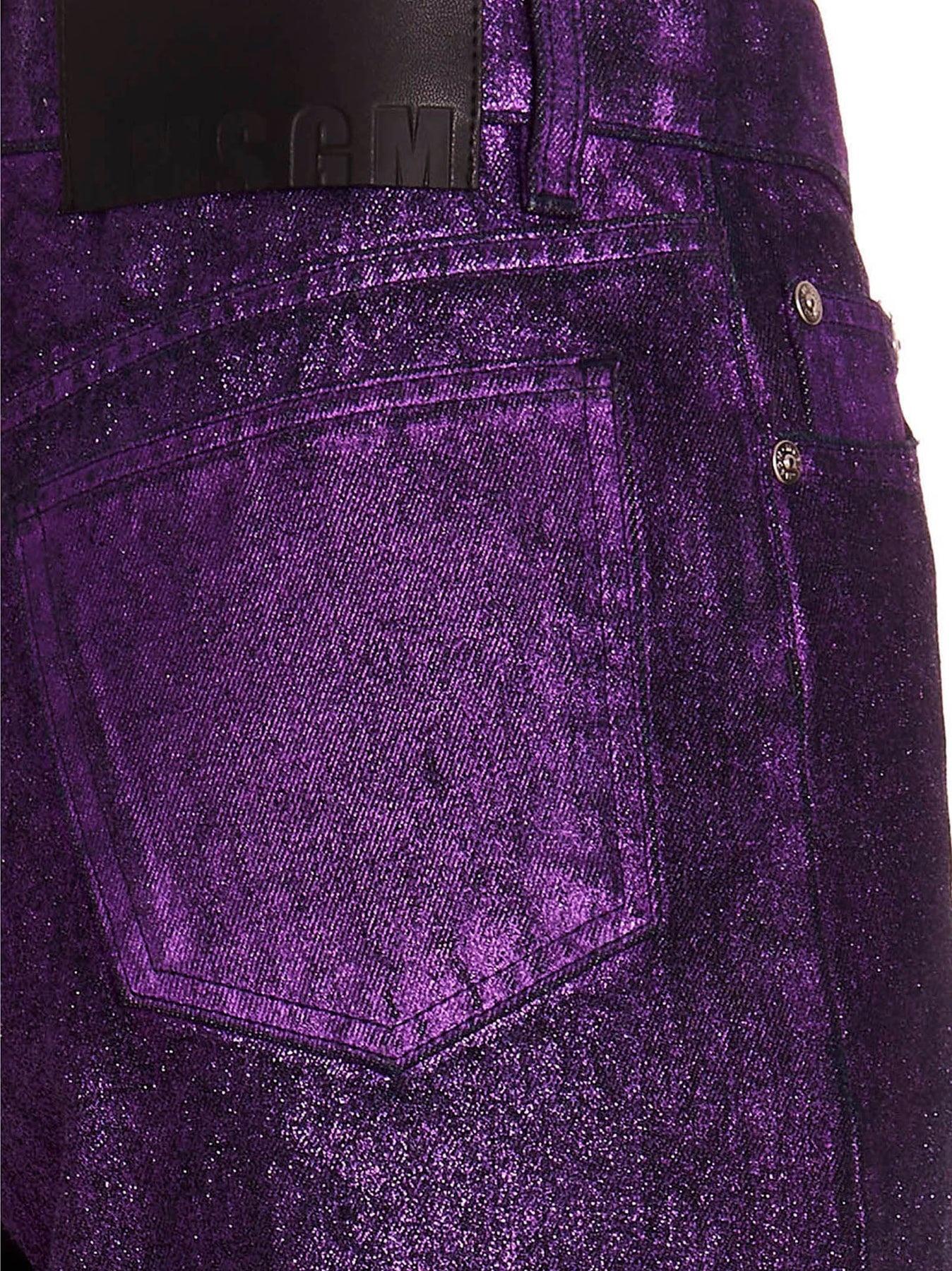 Metallic-effect jeans - 4