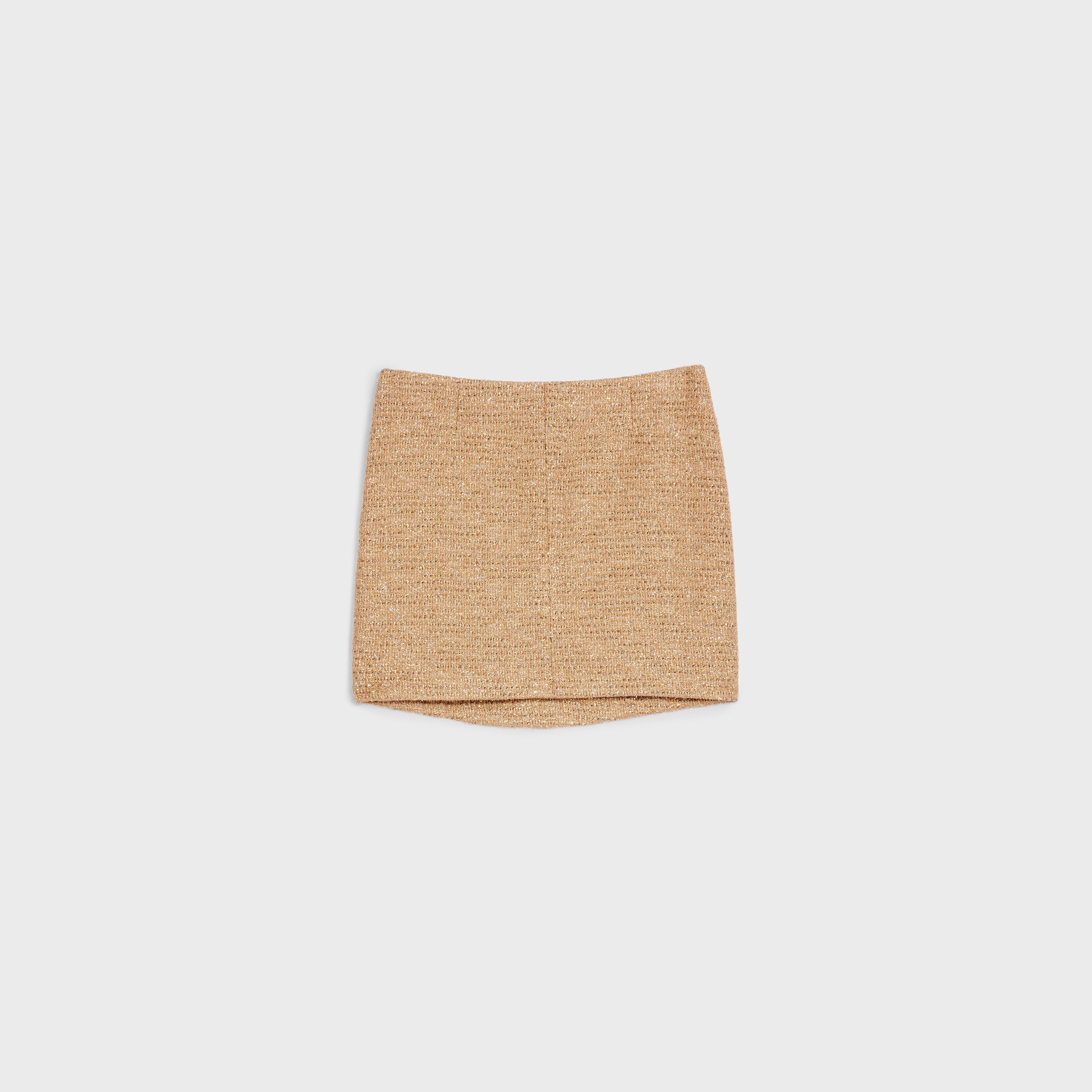 Mini skirt in lurex natte - 2