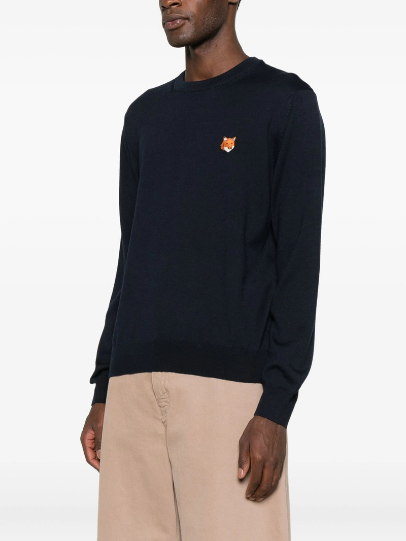 Maison Kitsuné Maison Kitsuné Fox Head Sweater outlook