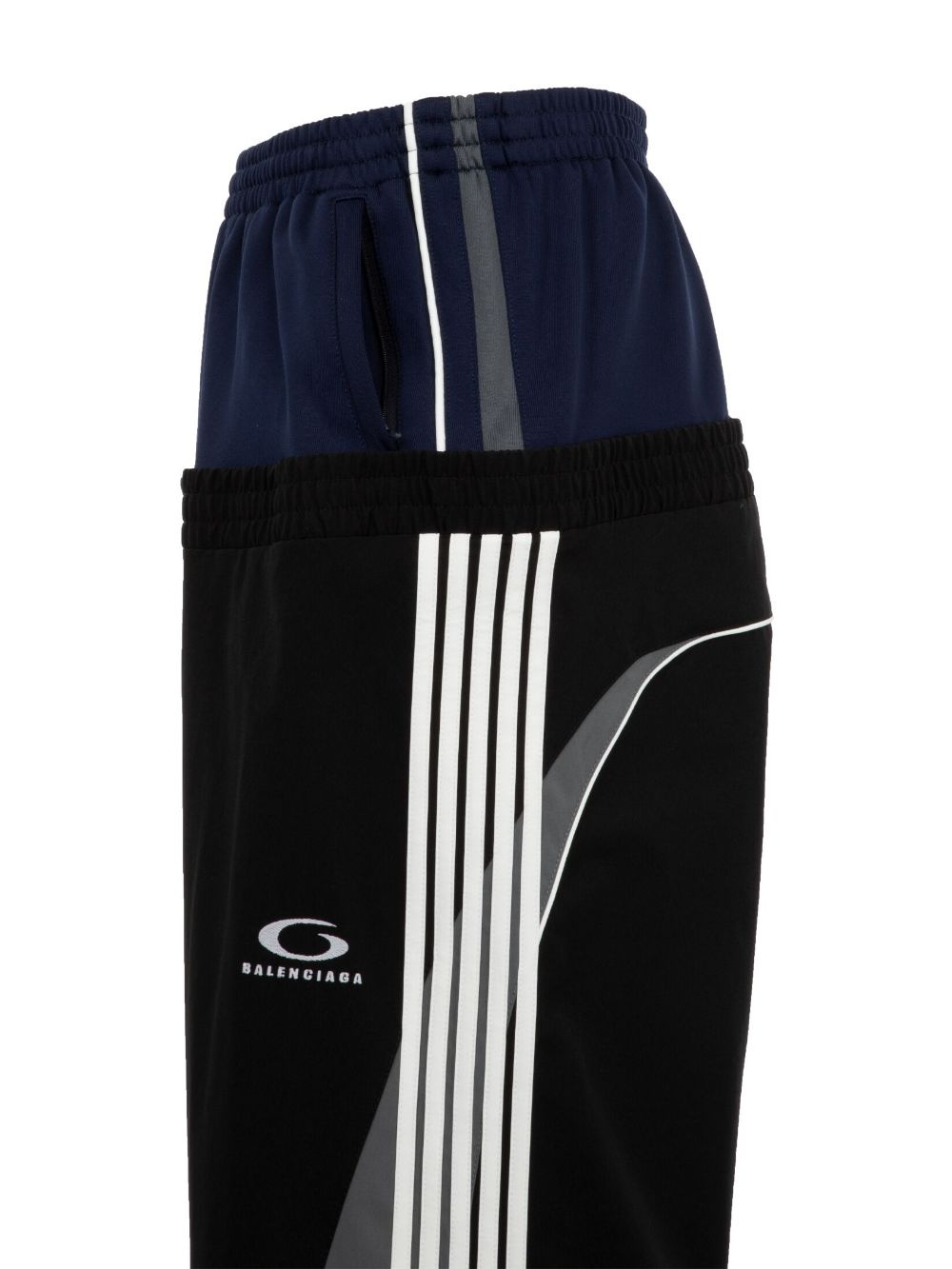 panelled track pants - 3