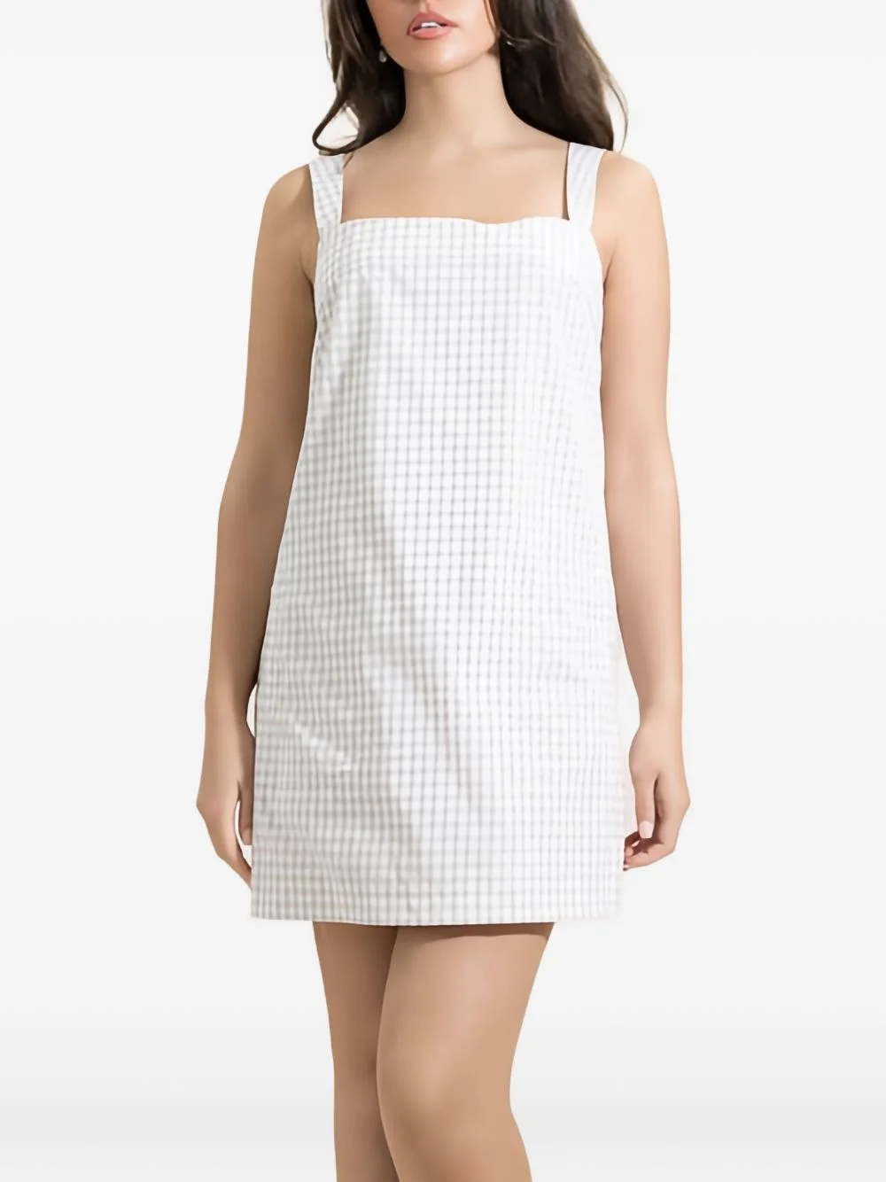 Sloan gingham mini dress - 1