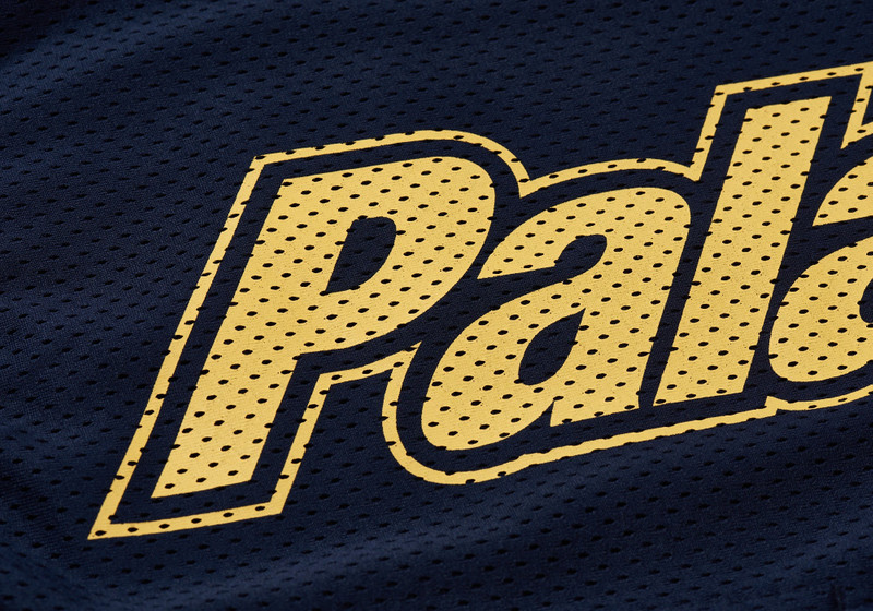 LOWERCASE FONT SHORTS NAVY 3