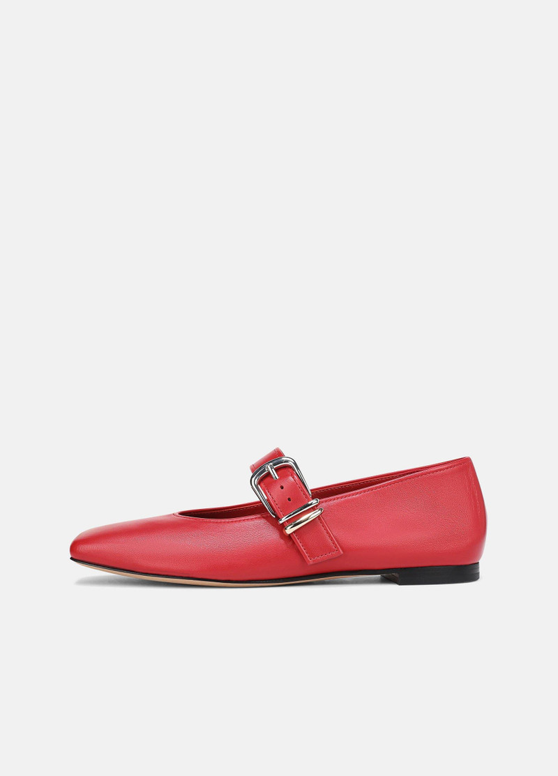 Daniela Leather Mary Jane Flat 1
