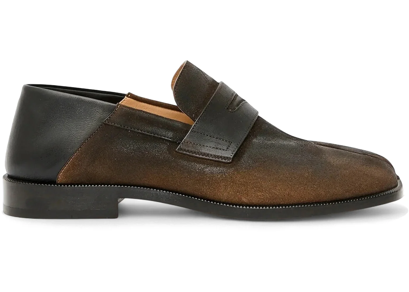 Maison Margiela Tabi Loafer Brown Black (Women's) - 1