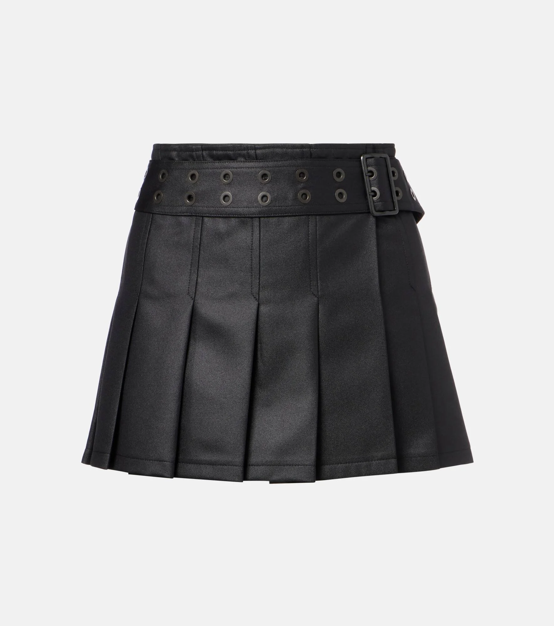Pleated miniskirt - 1
