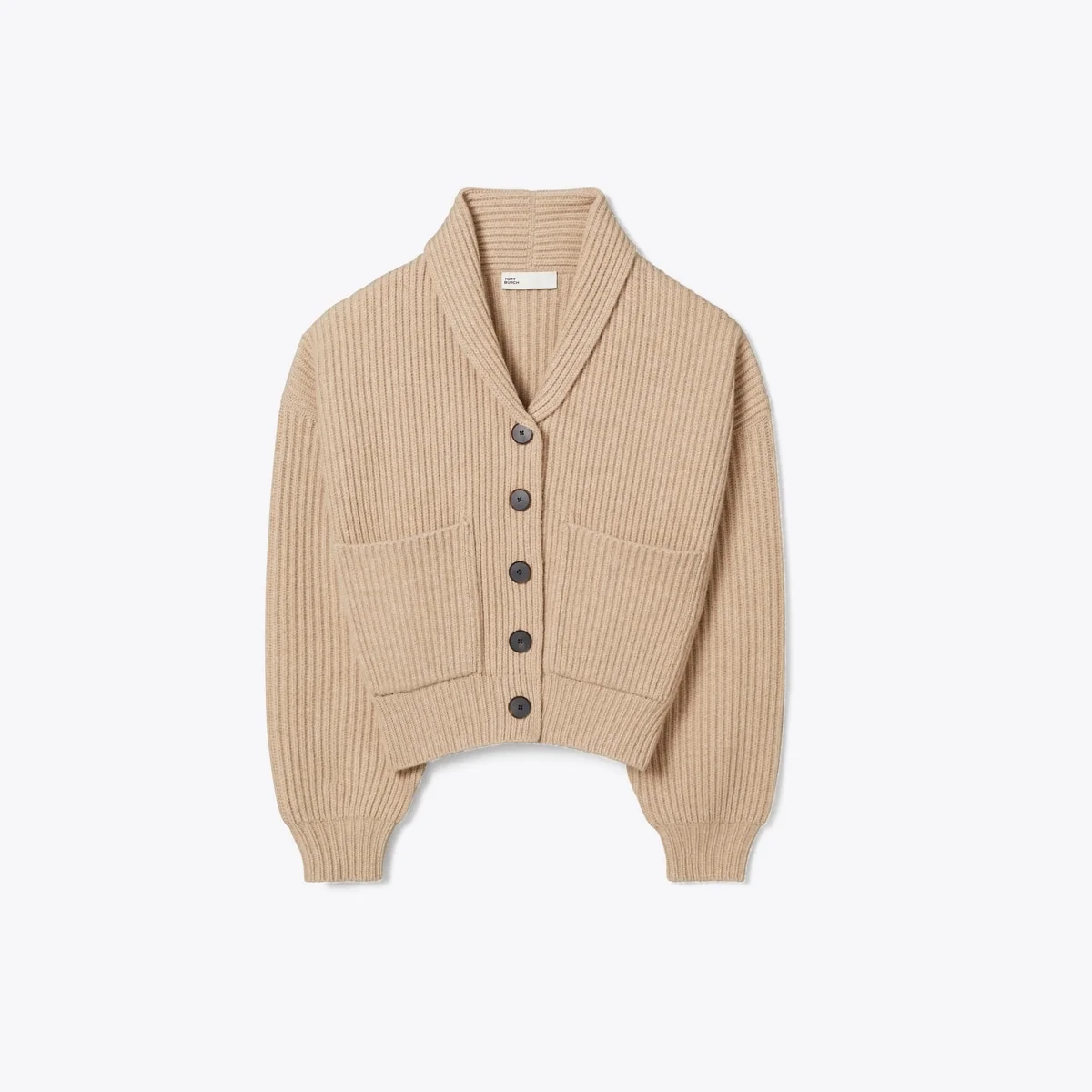 Cropped Wool Cardigan - 1