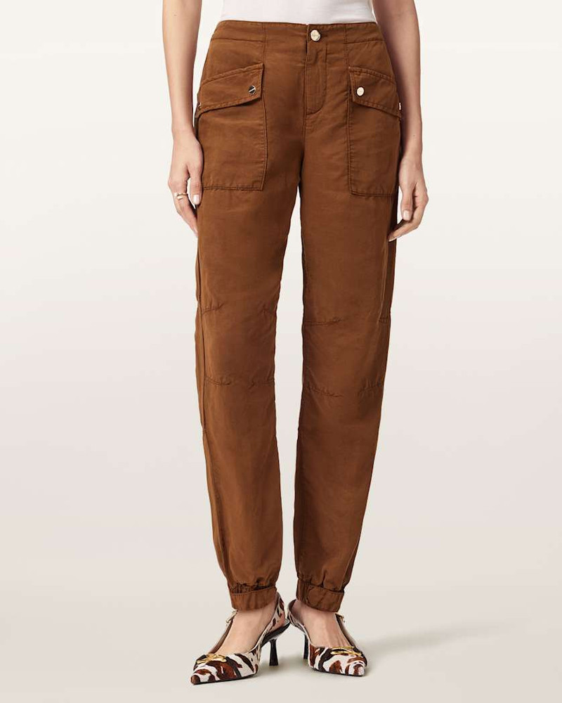VAL CARGO LINEN BLEND PANTS 3