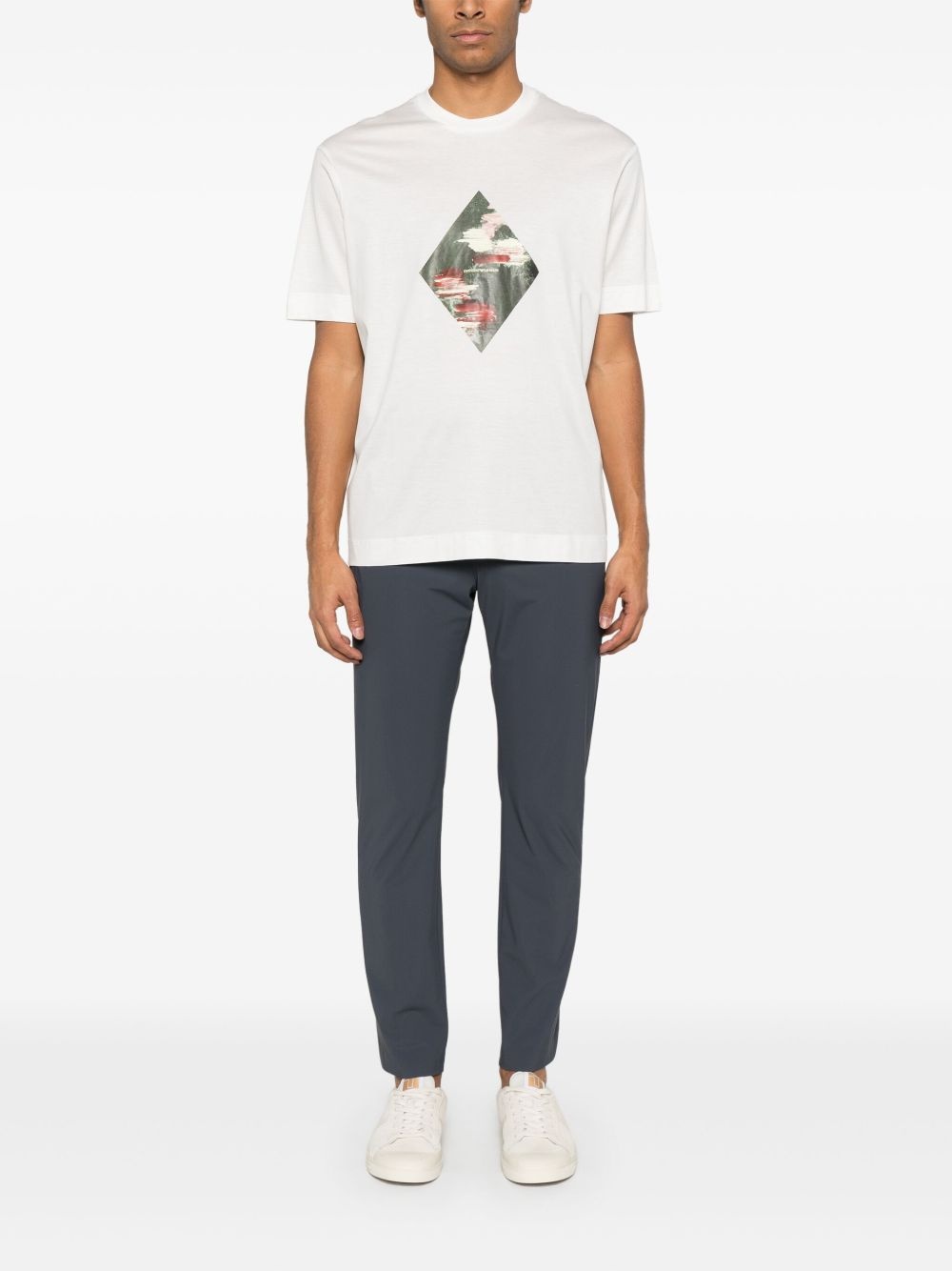 logo-print T-shirt - 2