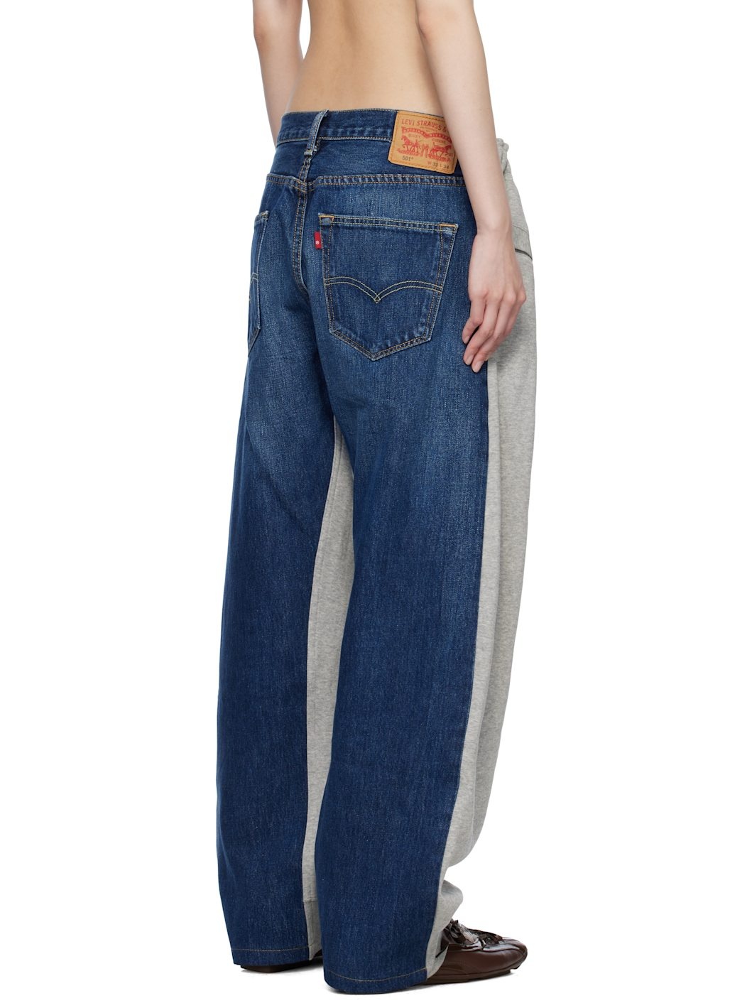 Gray & Blue Nº68 Overjogging Jeans - 3