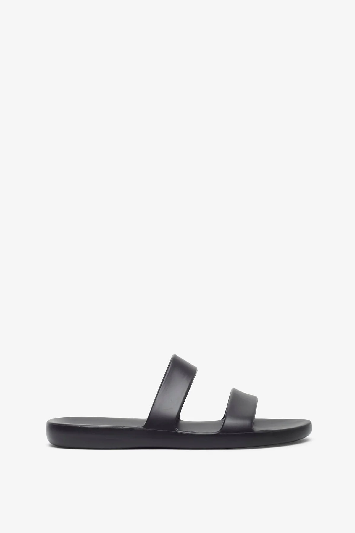 Foam black rubber sandals - 1